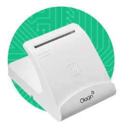 Lecteur Olaqin SET-2 Compatible Application Sesam Vitale - Bi-fente Sans Contact