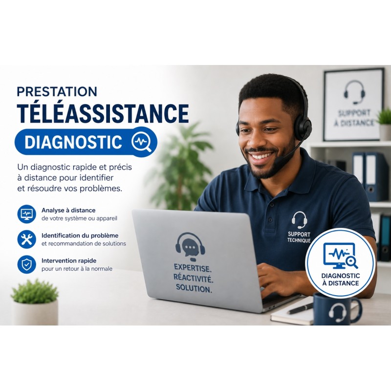 Prestation téléassistance diagnostic